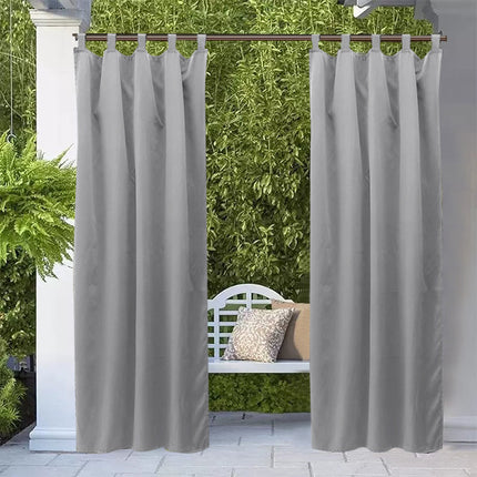 Vandafvisende udendørs gardin i lilla