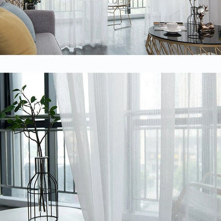 Let gardin med flot glimmereffekt