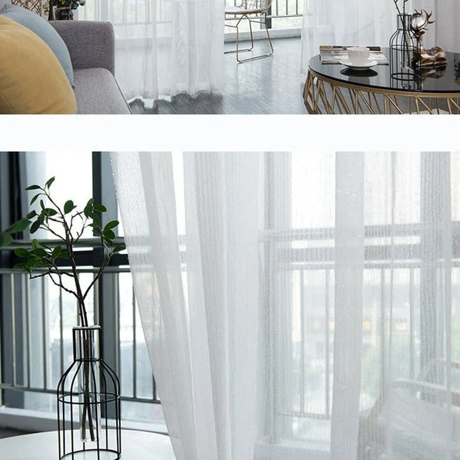 Let gardin med flot glimmereffekt