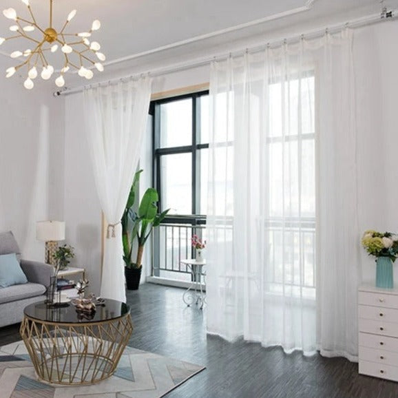 Let gardin med flot glimmereffekt