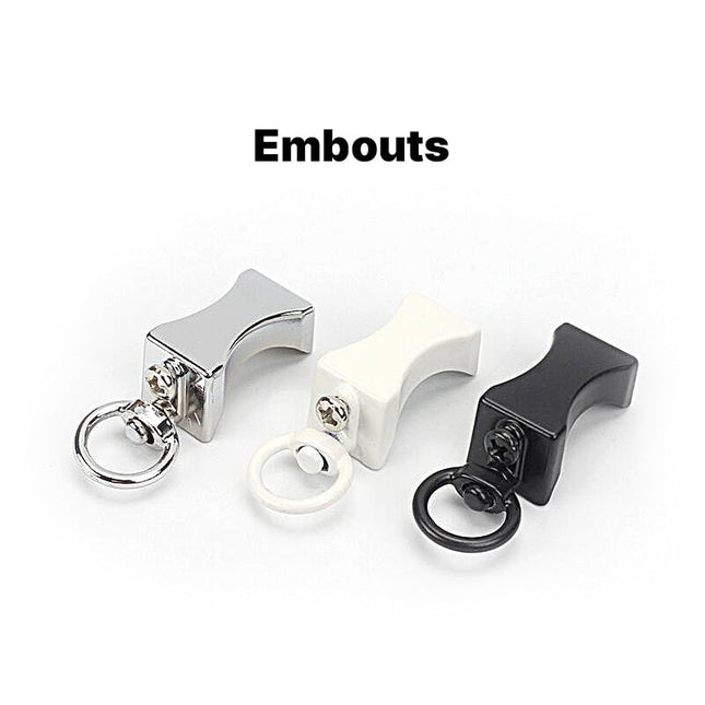 Gardinskinne til loftmontering med glidere