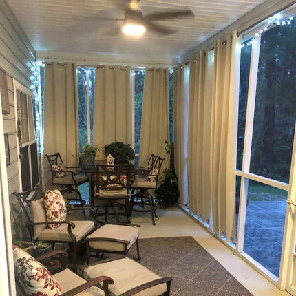 Isolerende termogardin til udestue