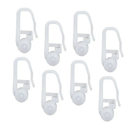 Gardinhægter i plast til rynkebåndsgardin