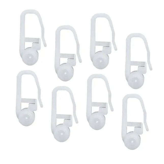 Gardinhægter i plast til rynkebåndsgardin