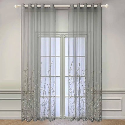 Let gardin med broderede grene