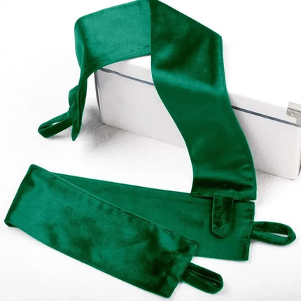 Smaragdgrønt mørklægningsgardin i luksus velour