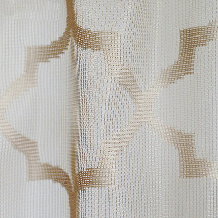 Kort cafégardin til køkkenvindue