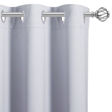 Gråt udendørs gardin til terrassen