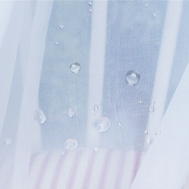 Let og transparent udendørs gardin