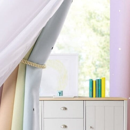 Let udendørsgardin til terrasse