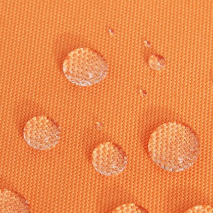 Orange havegardin til terrasse og pavillon