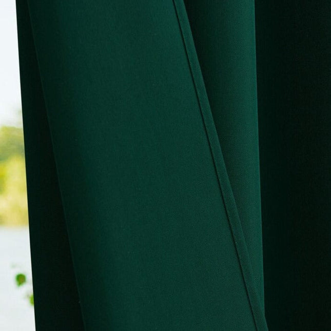 Udendørs gardin til terrasse med ringe