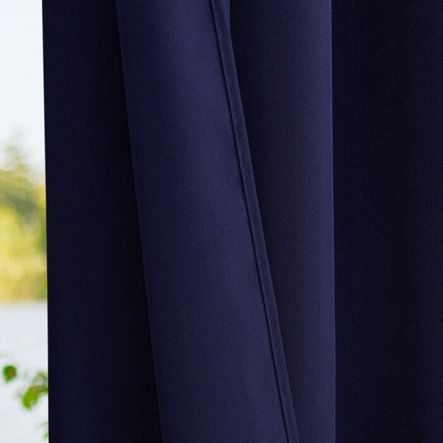 Orange havegardin til terrasse og pavillon