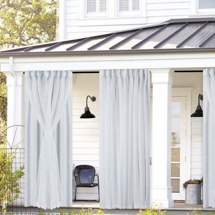 Vandafvisende udendørs gardin til altan