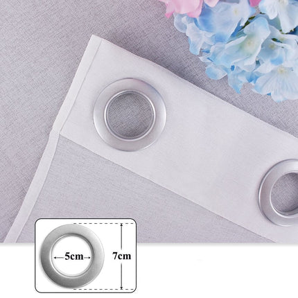 Vejrbestandigt udendørs gardin med øjer