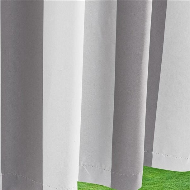 Bredstribet udendørs gardin til pergola