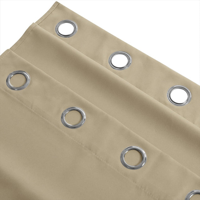 Orange havegardin til terrasse og pavillon