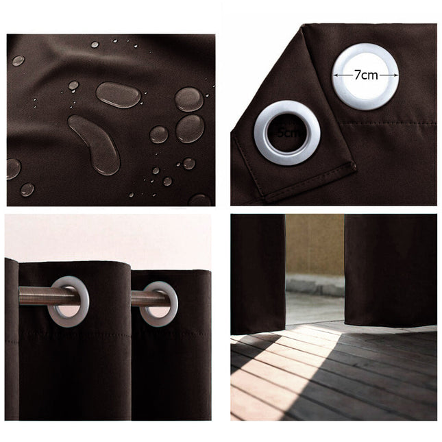 Udendørsgardin til privatliv på altanen