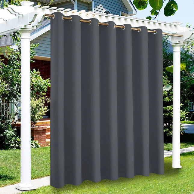 Slidstærkt gardin til pergola og altan