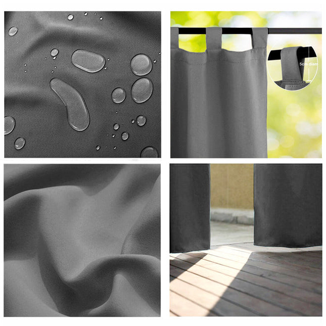 Vandtæt udendørsgardin til altan og pergola