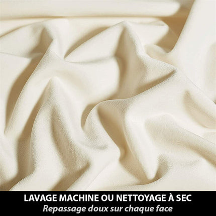 Isolerende luksusgardin i elfenben