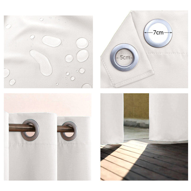 Vandtæt udendørs gardin til pergola