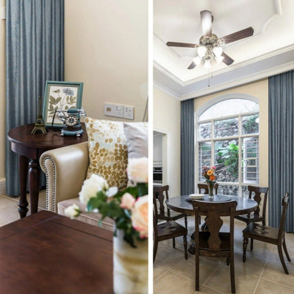 Hino mørklægningsgardin med paisley mønster