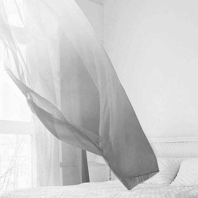 Gennemsigtigt udendørs gardin til altan