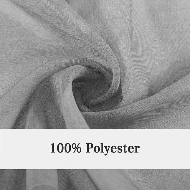 Gennemsigtigt udendørs gardin til altan