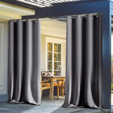 Slidstærkt gardin til pergola og altan