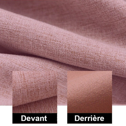 Lyserødt mørklægningsgardin til pigeværelset