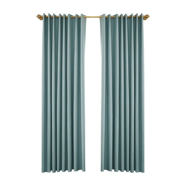 Vejrbestandigt udendørs gardin med ringe