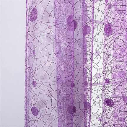 Lilla let gardin med fugleredemønster