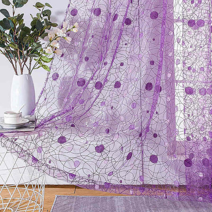 Lilla let gardin med fugleredemønster