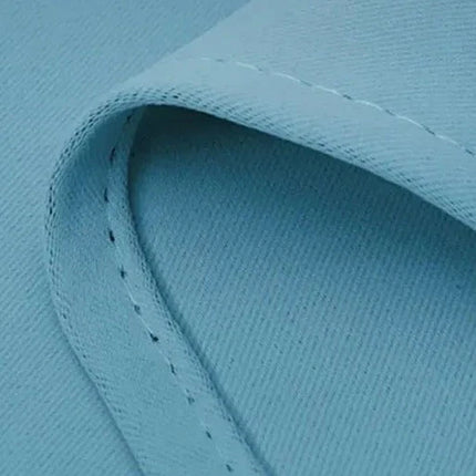 Støvet blå udendørs gardin til pergola