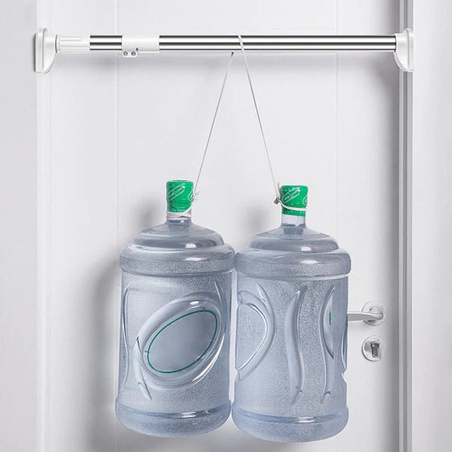 Justerbar gardinstang til montering uden boring